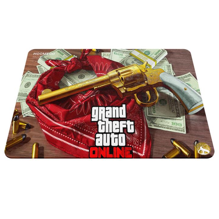 ماوس پد هومرو مدل A2747 طرح Grand Theft Auto Online Hoomero Grand Theft Auto Online A2747 Mousepad